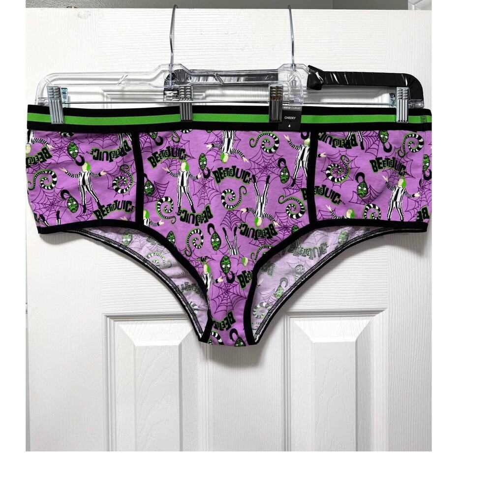 Torrid plus size‎ 4 Beetlejuice Sandworm Halloween cheeky panty panties New 4X